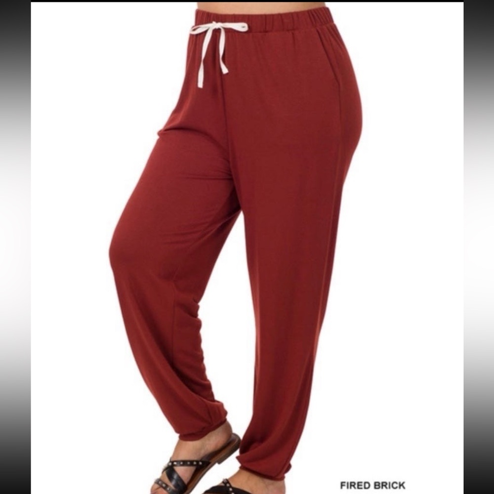 ZENANA Soft! Lightweight French Terry Joggers Sweatpants
